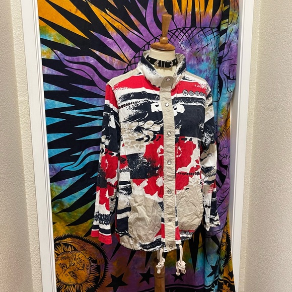 π Lovely flower artistic modern jacket - Picture 5 of 11